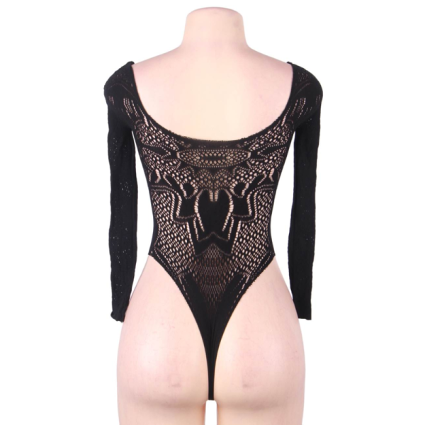 QUEEN LINGERIE - LONG SLEEVE TEDDY S/L - Afbeelding 5