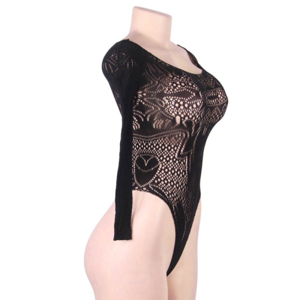 QUEEN LINGERIE - LONG SLEEVE TEDDY S/L - Afbeelding 6