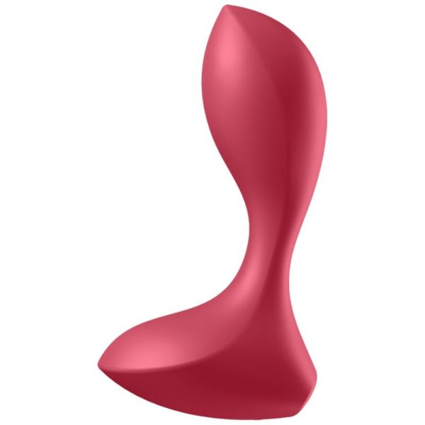 SATISFYER - BACKDOOR LOVER VIBRATING PLUG RED - Afbeelding 2