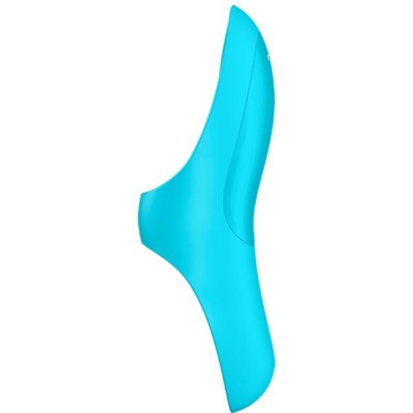 SATISFYER - TEASER FINGER VIBRATOR BLUE LIGHT - Afbeelding 3
