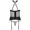 PASSION - AMANDA ECOLOGICAL LEATHER CORSET S/M - Afbeelding 5