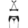 PASSION - AMANDA SET ECO LEATHER L/XL - Afbeelding 4