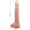BAILE - FLEXIBLE REALISTIC DILDO - Afbeelding 7