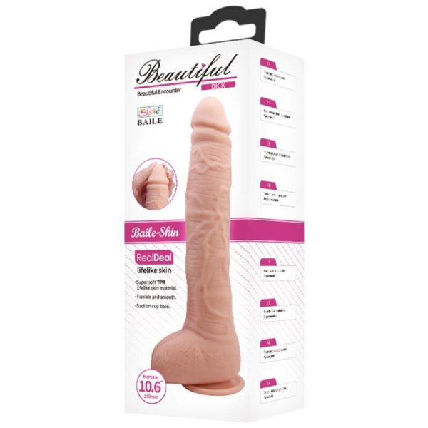 BAILE - FLEXIBLE REALISTIC DILDO - Afbeelding 9