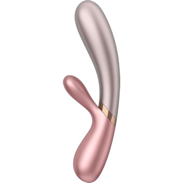 SATISFYER - HOT LOVER VIBRATOR ROSE & BEIGE - Afbeelding 2