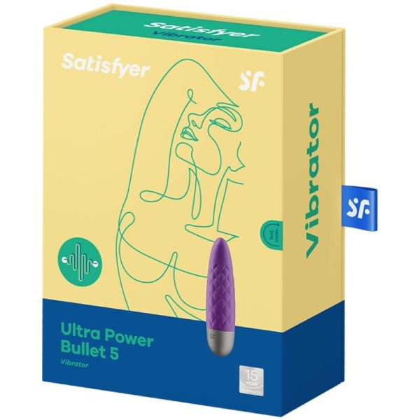 SATISFYER - ULTRA POWER BULLET 5 VIOLETT - Afbeelding 3