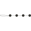 OHMAMA - BLACK CHINESE ANAL BALLS 170 GR - Afbeelding 2