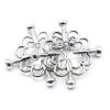 OHMAMA FETISH - METALLIC FLOWER CLIPS - Afbeelding 4