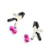 OHMAMA FETISH - NIPPLE CLAMPS WITH PINK BELL - Afbeelding 4