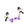 OHMAMA FETISH - NIPPLE Clamps WITH LILAC BELL - Afbeelding 4