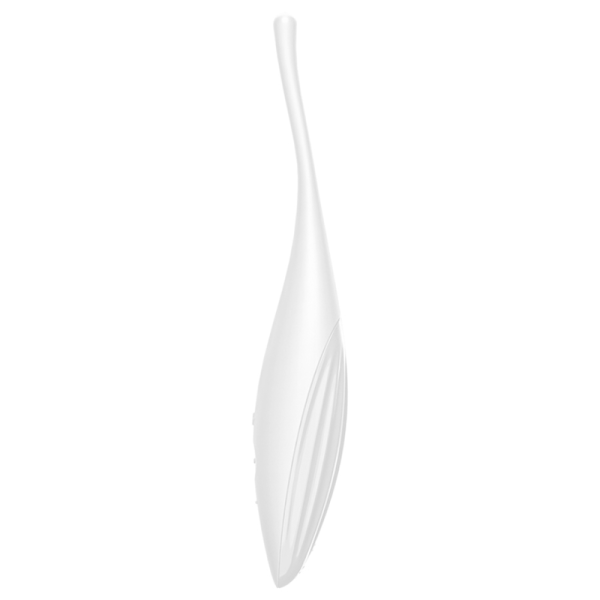 SATISFYER - TWIRLING JOY CLIT TIP VIBRATOR WHITE - Afbeelding 2