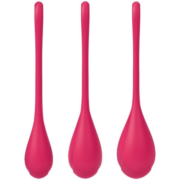 SATISFYER - YONI POWER 1 TRAINING SET RED - Afbeelding 3