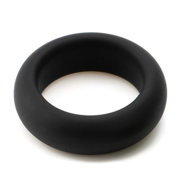 JE JOUE - MAXIMUM STRETCH SILICONE COCK RING - BLACK - Afbeelding 2