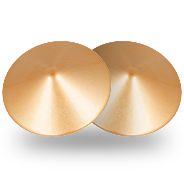 COQUETTE CHIC DESIRE - NIPPLE COVERS GOLDEN CIRCLES - Afbeelding 3