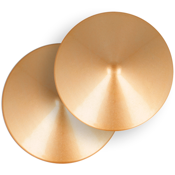 COQUETTE CHIC DESIRE - NIPPLE COVERS GOLDEN CIRCLES - Afbeelding 4