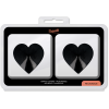 COQUETTE CHIC DESIRE - NIPPLE COVERS BLACK HEARTS - Afbeelding 5