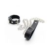 OHMAMA FETISH - PENIS NECKLACE AND LEATHER STRAP WITH METAL CHAIN - Afbeelding 2