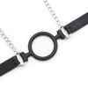 OHMAMA FETISH - RING GAG WITH CHAINS AND NIPPLE CLAMPS - Afbeelding 5