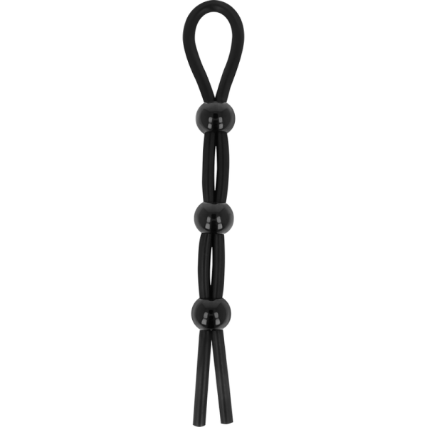 OHMAMA FETISH - CORD-COCK AND TESTICLES RING - Afbeelding 2