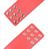 OHMAMA FETISH - RED HANDCUFFS WITH SNAP CLOSURE - Afbeelding 5