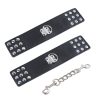 OHMAMA FETISH - WRIST RESTRAINTS SNAP FASTEN METAL - Afbeelding 3