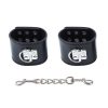 OHMAMA FETISH - WRIST RESTRAINTS SNAP FASTEN METAL - Afbeelding 8