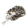 OHMAMA FETISH - VELVETEEN FURLINED METAL WRIST CUFFS - Afbeelding 6