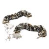 OHMAMA FETISH - VELVETEEN FURLINED METAL WRIST CUFFS - Afbeelding 7