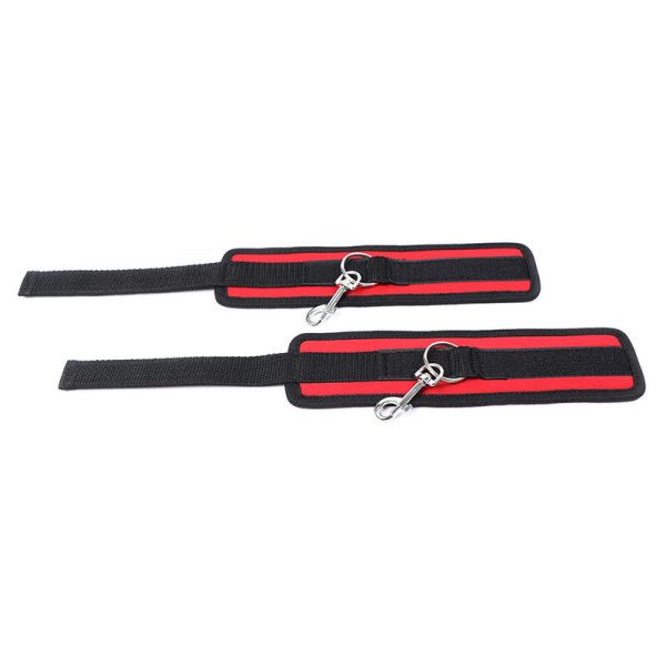 OHMAMA FETISH NYLON BIND HOOK AND LOOP WRIST RESTRAINTS - Afbeelding 2