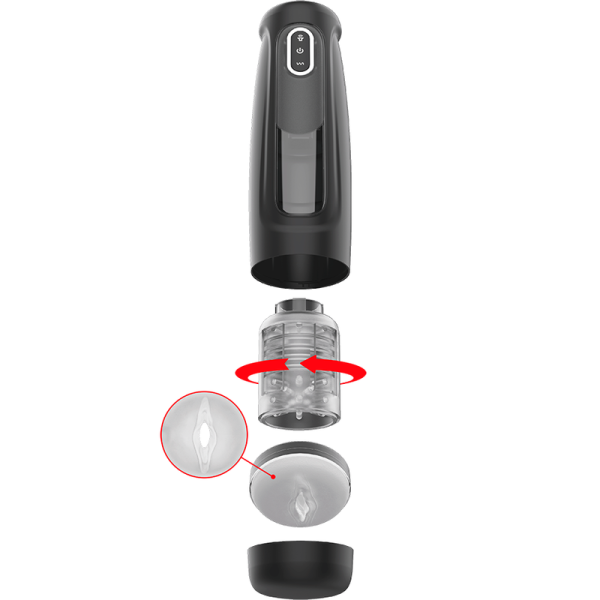 JAMYJOB - TORNADO 360 ROTATE TECH STROKER - Afbeelding 3
