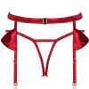 OBSESSIVE - RUBINESA GARTER BELT S/M - Afbeelding 3