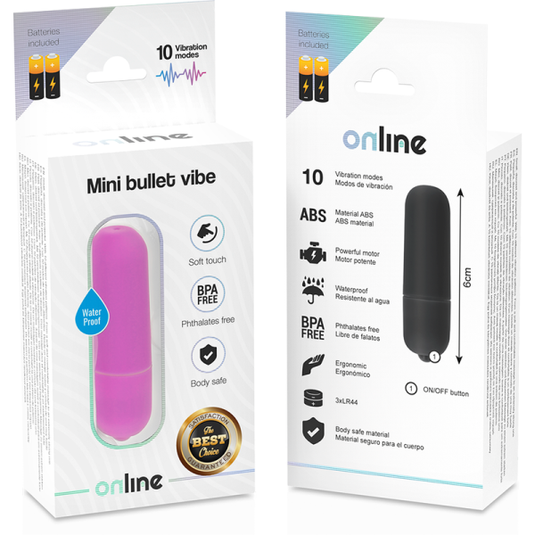 ONLINE - MINI BULLET VIBE PURPLE - Afbeelding 5