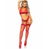 LEG AVENUE - THREE PIECES SET ONE SIZE - RED - Afbeelding 3