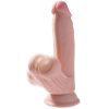 KING COCK - PLUS 3D DILDO SWINGING BALLS 15.2 CM LIGHT SKIN - Afbeelding 3