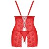 OBSESSIVE - BLOSSMINA CHEMISE AND TANGA 6XL/7XL - Afbeelding 4