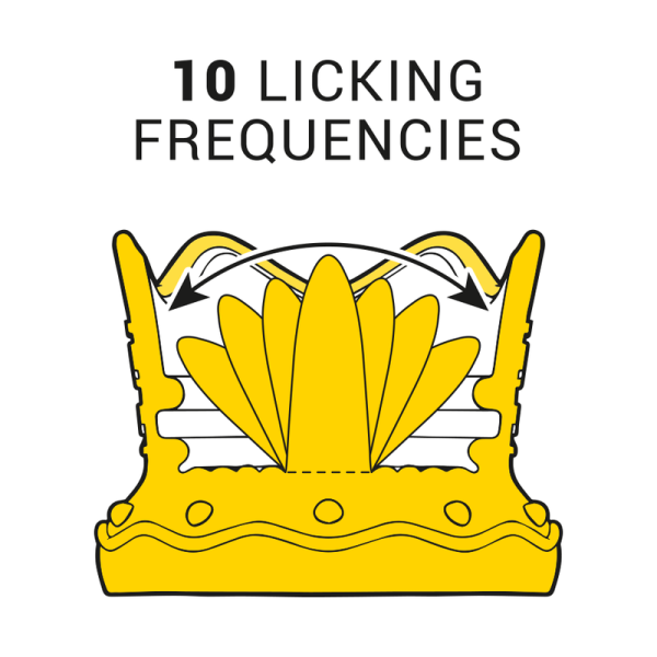 INTENSE - CLIT STIMULATOR 10 LICKING AND SUCTION FREQUENCIES - RED - Afbeelding 3