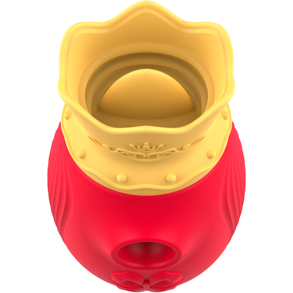 INTENSE - CLIT STIMULATOR 10 LICKING AND SUCTION FREQUENCIES - RED - Afbeelding 7