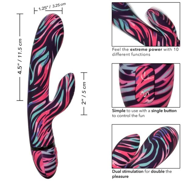 CALEXOTICS - MENAGE A MOI DUAL WAND VIBRATOR - Afbeelding 8