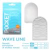 TENGA - WAVE LINE POCKET MASTURBATOR