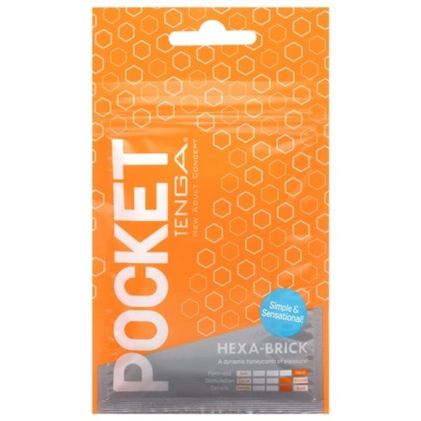 TENGA - HEXA BRICK MASTURBATOR POCKET - Afbeelding 2