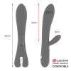 BRILLY GLAM - ERIK VIBRATOR WATCHME WIRELESS TECHNOLOGY COMPATIBLE - Afbeelding 8