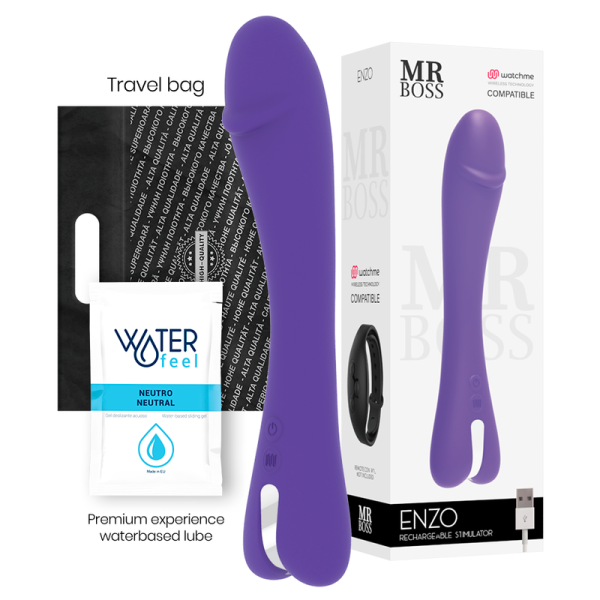 MR BOSS - ENZO VIBRATOR WATCHME WIRELESS TECHONOLOGY COMPATIBLE - Afbeelding 10