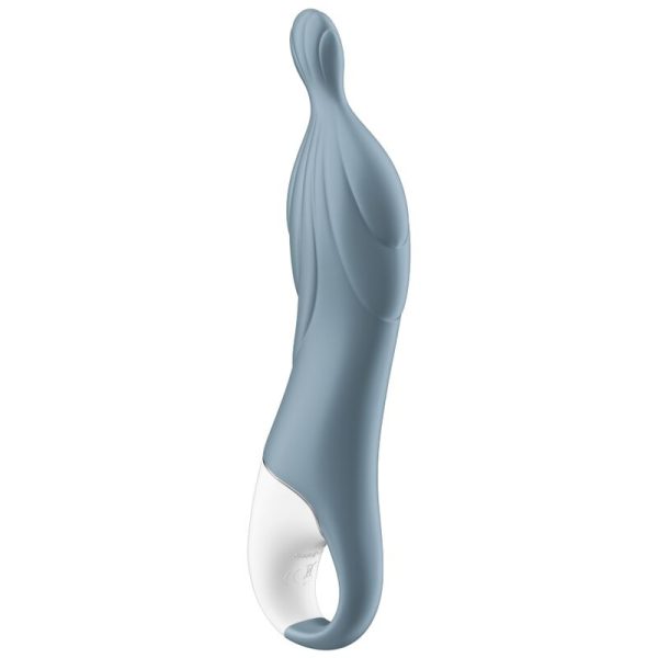 SATISFYER - AMAZING 2 ASPOT VIBRATOR GREY - Afbeelding 2