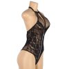 SUBBLIME - TEDDY FLORAL LACE ZIPPER S/M - Afbeelding 4