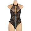 SUBBLIME - TEDDY FLORAL LACE ZIPPER S/M - Afbeelding 5