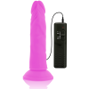 DIVERSIA - FLEXIBLE VIBRATING DILDO PURPLE 23 CM -O- 4.3 CM - Afbeelding 5