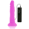 DIVERSIA - FLEXIBLE VIBRATING DILDO PURPLE 23 CM -O- 4.3 CM - Afbeelding 6