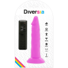 DIVERSIA - FLEXIBLE VIBRATING DILDO PURPLE 23 CM -O- 4.3 CM - Afbeelding 8