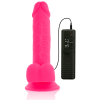 DIVERSIA - FLEXIBLE VIBRATING DILDO PINK 20.5 CM -O- 4.2 CM - Afbeelding 6
