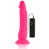 DIVERSIA - FLEXIBLE VIBRATING DILDO PINK 21 CM -O- 4.9 CM - Afbeelding 6